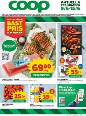 Coop-katalog i Bälganet | Stort urval av erbjudanden | 2025-06-09T00:00:00.000Z - 2025-06-15T00:00:00.000Z