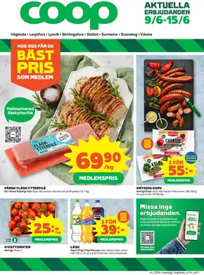 Coop-katalog i Ransäter | Top-erbjudanden för sparrävar | 2025-06-09T00:00:00.000Z - 2025-06-15T00:00:00.000Z