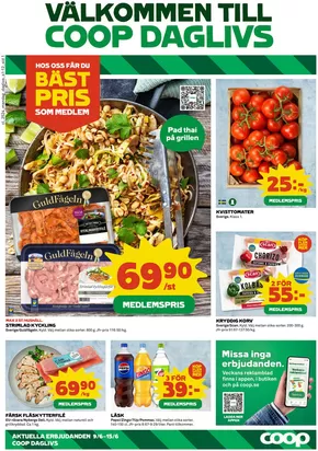 Coop Daglivs-katalog i Stockholm | Erbjudanden för fyndjägare | 2025-06-09T00:00:00.000Z - 2025-06-15T00:00:00.000Z