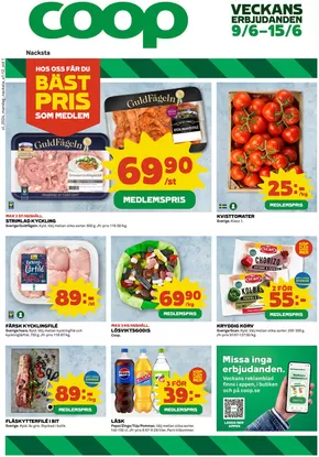 Coop-katalog i Sundsvall | Upptäck attraktiva erbjudanden | 2025-06-09T00:00:00.000Z - 2025-06-15T00:00:00.000Z