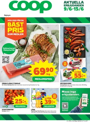 Coop-katalog i Finspång | Erbjudanden för fyndjägare | 2025-06-09T00:00:00.000Z - 2025-06-15T00:00:00.000Z