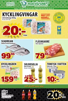 Matvärlden-katalog | Veckans erbjudanden Tensta!  | 2025-06-08T00:00:00.000Z - 2025-06-14T00:00:00.000Z