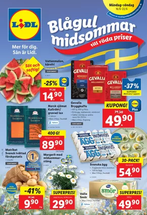 Lidl-katalog i Stocksbo | Spara nu med våra deals | 2025-06-16T00:00:00.000Z - 2025-06-22T00:00:00.000Z
