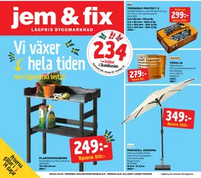 Jem&Fix-katalog | Jem&Fix reklamblad | 2025-06-08T00:00:00.000Z - 2025-06-22T00:00:00.000Z