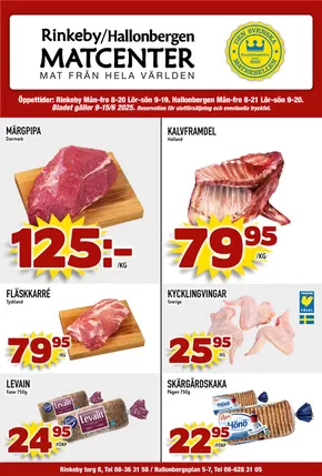 Matcenter-katalog | Veckans erbjudanden Matcenter | 2025-06-09T00:00:00.000Z - 2025-06-15T00:00:00.000Z