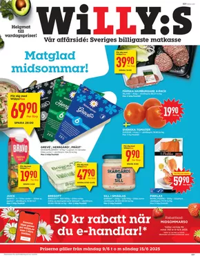 Willys-katalog i Sollentuna | Exklusiva deals för våra kunder | 2025-06-09T00:00:00.000Z - 2025-06-15T00:00:00.000Z