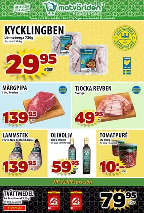 Matvärlden-katalog | Veckans erbjudanden Tensta!  | 2025-06-09T00:00:00.000Z - 2025-06-15T00:00:00.000Z