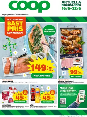 Coop-katalog i Finspång | Specialerbjudanden för dig | 2025-06-16T00:00:00.000Z - 2025-06-22T00:00:00.000Z