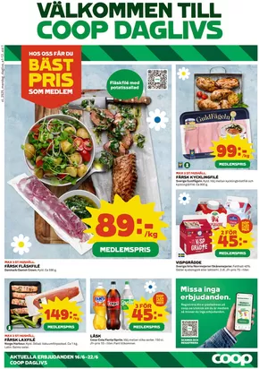 Coop Daglivs-katalog i Stockholm | Rabatter och kampanjer | 2025-06-16T00:00:00.000Z - 2025-06-22T00:00:00.000Z