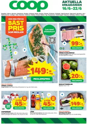 Coop-katalog i Sundsvall | Top-erbjudanden för alla fyndjägare | 2025-06-16T00:00:00.000Z - 2025-06-22T00:00:00.000Z