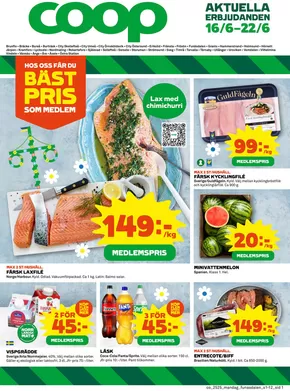 Coop-katalog i Umeå | Top-erbjudanden för sparrävar | 2025-06-16T00:00:00.000Z - 2025-06-22T00:00:00.000Z