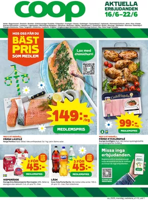 Coop-katalog i Linköping | Upptäck attraktiva erbjudanden | 2025-06-16T00:00:00.000Z - 2025-06-22T00:00:00.000Z