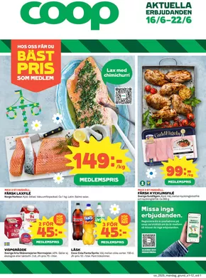 Coop-katalog i Borås | Upptäck attraktiva erbjudanden | 2025-06-16T00:00:00.000Z - 2025-06-22T00:00:00.000Z