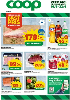 Coop-katalog i Skatan | Top-deals och rabatter | 2025-06-16T00:00:00.000Z - 2025-06-22T00:00:00.000Z