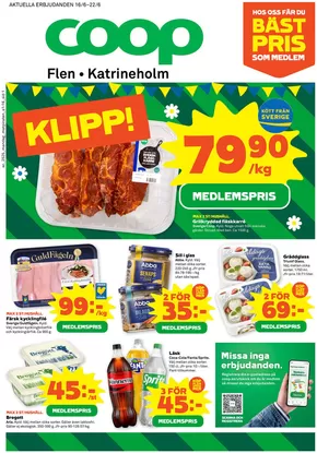Coop-katalog i Flen | Våra bästa deals för dig | 2025-06-16T00:00:00.000Z - 2025-06-22T00:00:00.000Z
