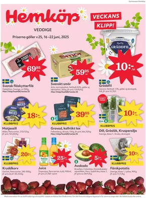 Hemköp-katalog | Spara nu med våra deals | 2025-06-16T00:00:00.000Z - 2025-06-22T00:00:00.000Z