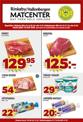 Matcenter-katalog i Ytterjärna | Veckans erbjudanden Matcenter | 2025-06-16T00:00:00.000Z - 2025-06-22T00:00:00.000Z