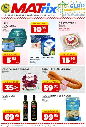 Matrix Butikerna-katalog i Fågelvikshöjden | Matrix Veckans Annons | 2025-06-16T00:00:00.000Z - 2025-06-22T00:00:00.000Z