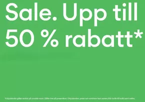 Sale upp till 50% rabatt!