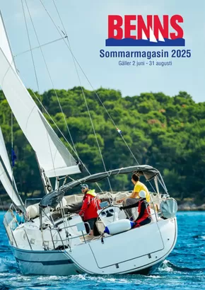Benns-katalog i Kungsbacka | Sommarmagasin 2025! | 2025-06-17T00:00:00.000Z - 2025-08-31T00:00:00.000Z