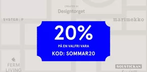 DesignTorget-katalog i Göteborg | 20% på en valfri vara! | 2025-06-19T00:00:00.000Z - 2025-07-04T00:00:00.000Z