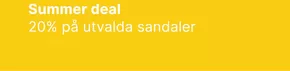 Deichmann-katalog i Valbo | Summer deal! 20% på utvalda sandaler. | 2025-06-19T00:00:00.000Z - 2025-07-04T00:00:00.000Z