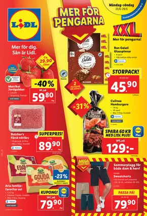 Lidl-katalog i Tingstäde | Spara nu med våra deals | 2025-06-23T00:00:00.000Z - 2025-06-29T00:00:00.000Z