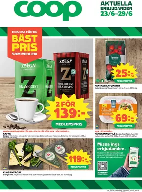Coop-katalog i Varberg | Rabatter och kampanjer | 2025-06-23T00:00:00.000Z - 2025-06-29T00:00:00.000Z