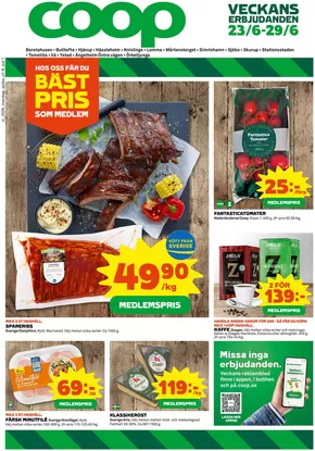Coop-katalog i Brandstad | Aktuella deals och erbjudanden | 2025-06-23T00:00:00.000Z - 2025-06-29T00:00:00.000Z