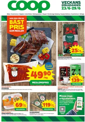 Coop-katalog i Torshälla | Våra bästa deals för dig | 2025-06-23T00:00:00.000Z - 2025-06-29T00:00:00.000Z