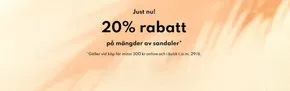 Din sko-katalog i Stockholm | Just nu 20% rabatt! | 2025-06-20T00:00:00.000Z - 2025-06-29T00:00:00.000Z