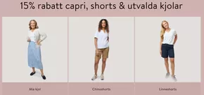 Joy Shop-katalog i Sunne | 15% rabatt capri, shorts & utvalda kjolar! | 2025-06-20T00:00:00.000Z - 2025-07-04T00:00:00.000Z