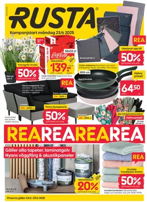 Rusta-katalog i Östersund | Rusta reklambad | 2025-06-23T00:00:00.000Z - 2025-06-29T00:00:00.000Z