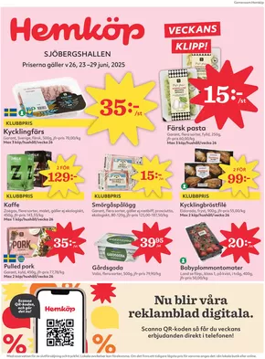 Hemköp-katalog i Grästorp | Nya erbjudanden att upptäcka | 2025-06-23T00:00:00.000Z - 2025-06-29T00:00:00.000Z