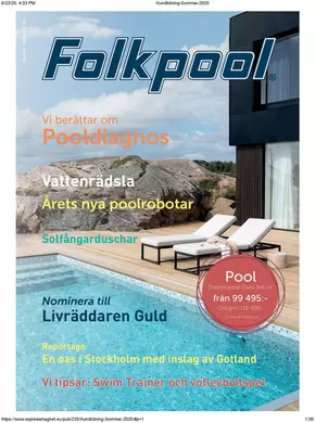 Vi berättar pooldiagnos!