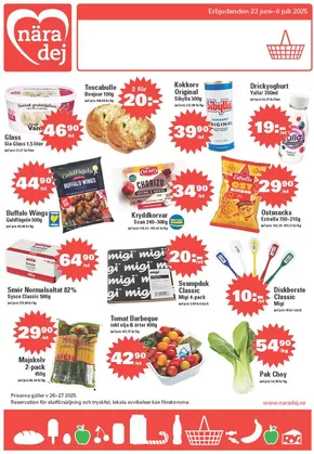 Nära dej-katalog i Torsås | Välkommen till din närmsta Nära Dej butik! | 2025-06-24T00:00:00.000Z - 2025-07-06T00:00:00.000Z