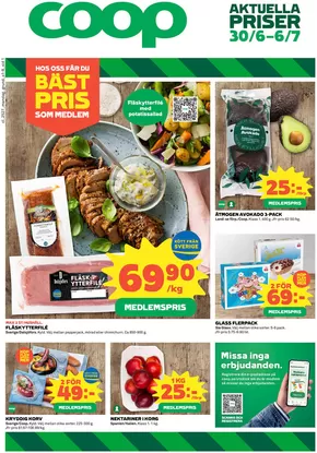Coop-katalog i Blentarp | Våra bästa fynd | 2025-06-30T00:00:00.000Z - 2025-07-06T00:00:00.000Z