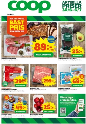 Coop-katalog | Fantastiskt erbjudande för alla kunder | 2025-06-30T00:00:00.000Z - 2025-07-06T00:00:00.000Z