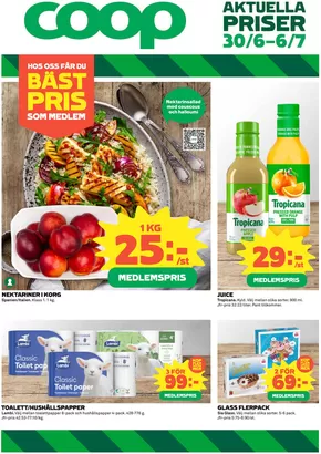 Coop-katalog i Stockholm | Spara nu med våra deals | 2025-06-30T00:00:00.000Z - 2025-07-06T00:00:00.000Z