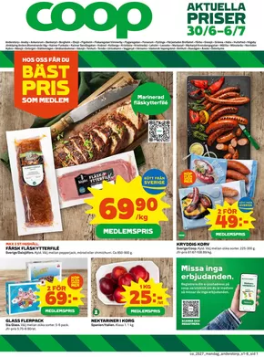Coop-katalog i Nybro | Top-deals för alla kunder | 2025-06-30T00:00:00.000Z - 2025-07-06T00:00:00.000Z