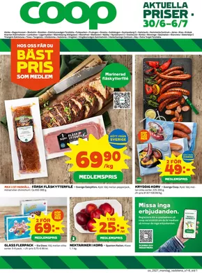Coop-katalog i Stockholm | Rabatter och kampanjer | 2025-06-30T00:00:00.000Z - 2025-07-06T00:00:00.000Z