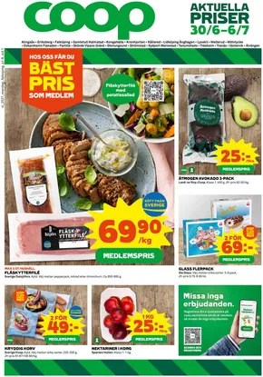 Coop-katalog i Lidköping | Aktuella fynd och erbjudanden | 2025-06-30T00:00:00.000Z - 2025-07-06T00:00:00.000Z