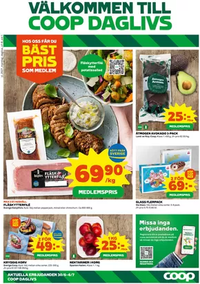 Coop Daglivs-katalog i Täby | Upptäck attraktiva erbjudanden | 2025-06-30T00:00:00.000Z - 2025-07-06T00:00:00.000Z