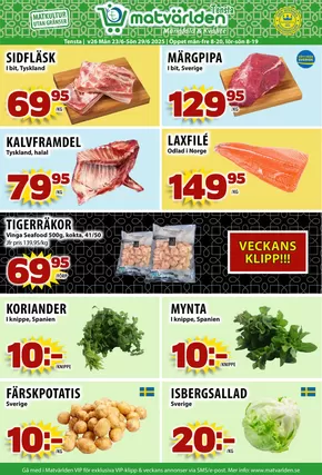 Matvärlden-katalog i Kista | Veckans erbjudanden Tensta!  | 2025-06-28T00:00:00.000Z - 2025-07-04T00:00:00.000Z