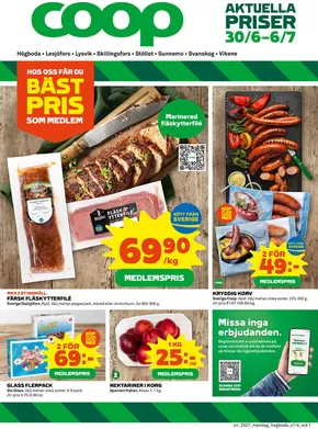 Coop-katalog i Arvika | Nya erbjudanden att upptäcka | 2025-06-30T00:00:00.000Z - 2025-07-06T00:00:00.000Z