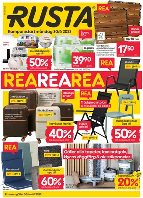 Rusta-katalog i Karlskrona | Rusta reklambad | 2025-06-30T00:00:00.000Z - 2025-07-06T00:00:00.000Z