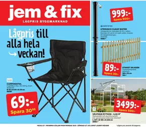Jem&Fix-katalog i Malmö | Jem&Fix reklamblad | 2025-06-29T00:00:00.000Z - 2025-07-06T00:00:00.000Z