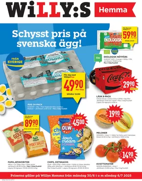 Willys-katalog i Örebro | Willys Erbjudanden | 2025-06-30T00:00:00.000Z - 2025-07-06T00:00:00.000Z
