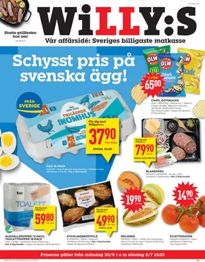 Willys-katalog i Karlskrona | Fantastiskt erbjudande för alla kunder | 2025-06-30T00:00:00.000Z - 2025-07-06T00:00:00.000Z
