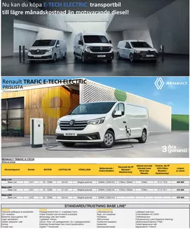 Renault-katalog i Överboda | Renault Trafic - E-Tech | 2025-07-24T00:00:00.000Z - 2026-07-24T00:00:00.000Z